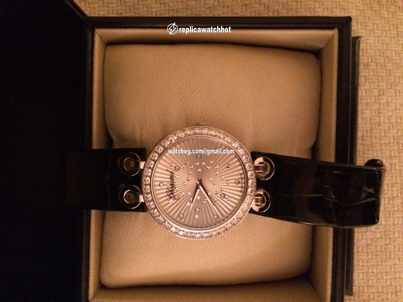Chopard Womens watch Quartz White gold 1676284 4236 4