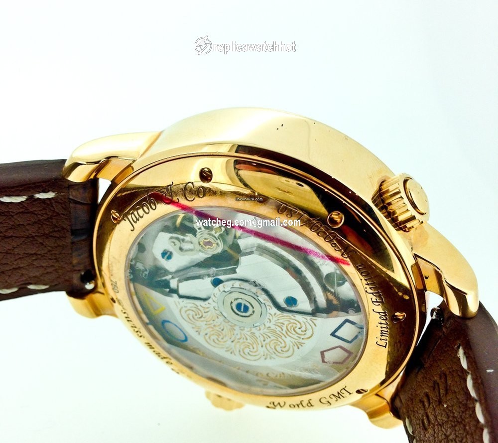 Jacob & Co. Mens watch Unisex Automatic Rose gold GMT7RG 4