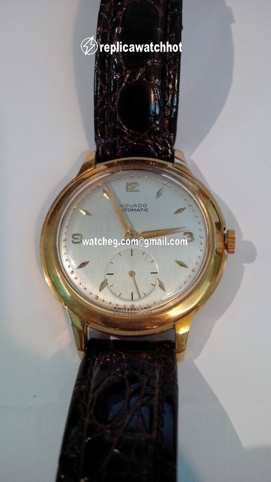 Movado Mens watch Unisex Automatic Yellow gold 8419 4