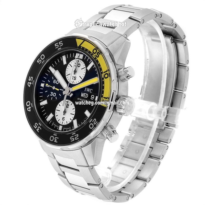 IWC Aquatimer Chronograph Mens watch Unisex Automatic Steel IW376701 4