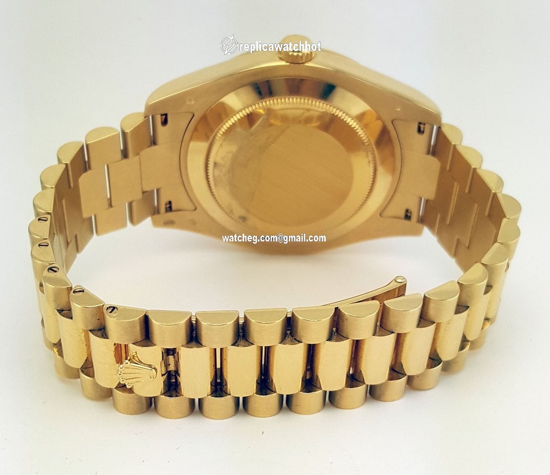 Rolex Day-Date II Mens watch Unisex Yellow gold Automatic 218238 bkwap 4