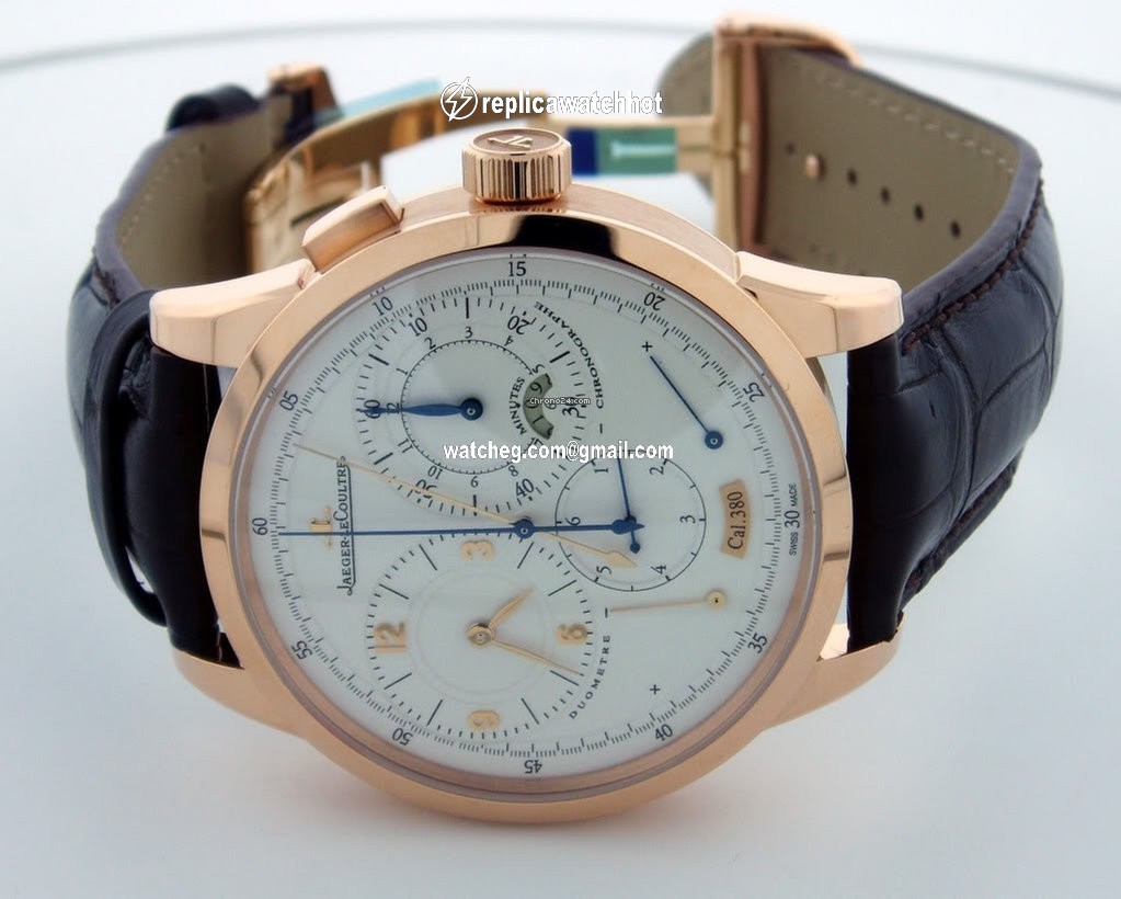 Jaeger-LeCoultre Duometre Mens watch Unisex Manual winding Rose gold 601.24.20 4