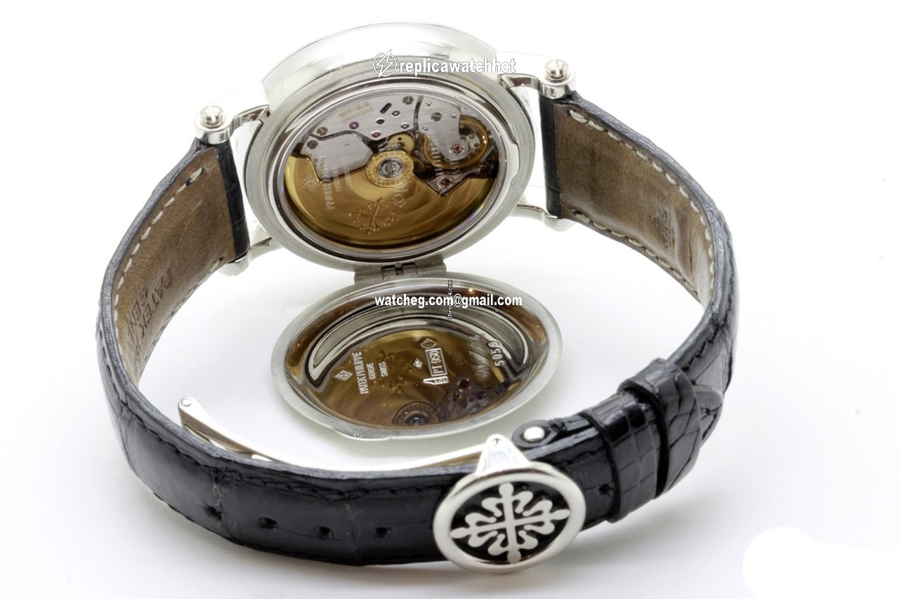 Patek Philippe Perpetual Calendar Mens watch Unisex Automatic Platinum 5059P-011 4