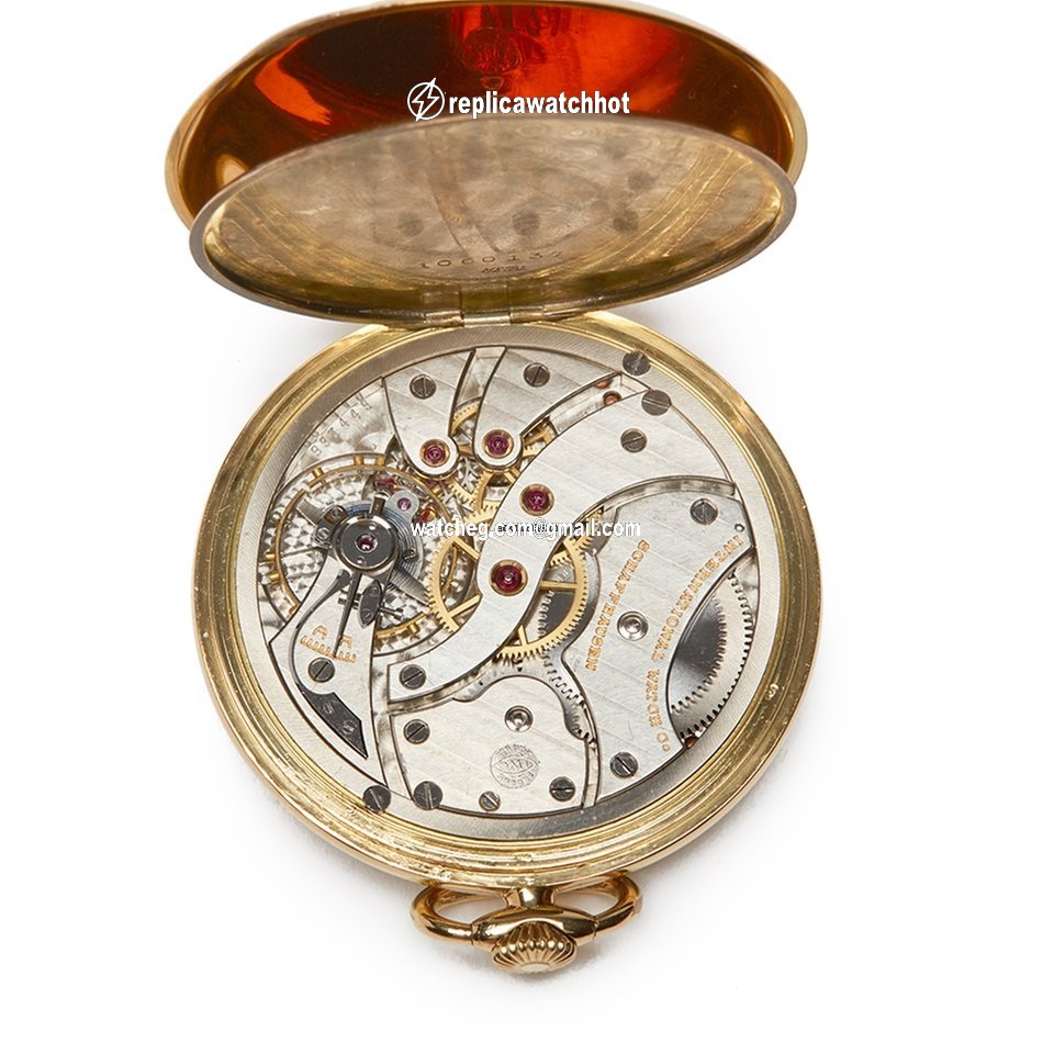 IWC Mens watch Unisex Manual winding Yellow gold Caliber 97 4