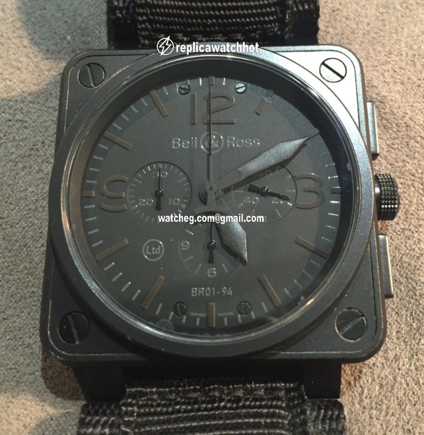 Bell & Ross BR 01-94 Chronographe Mens watch Unisex Automatic Steel BR 01-94 4