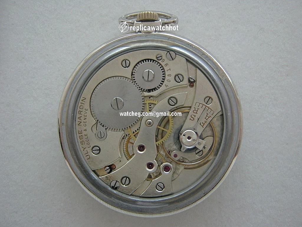 Ulysse Nardin Mens watch Unisex Manual winding Steel 385449 4