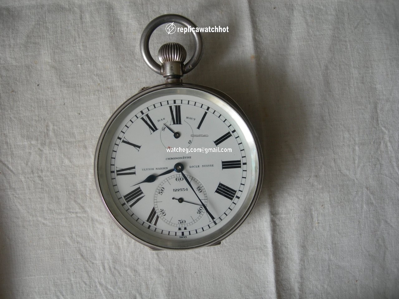 Ulysse Nardin Manual winding Silver 122554 4
