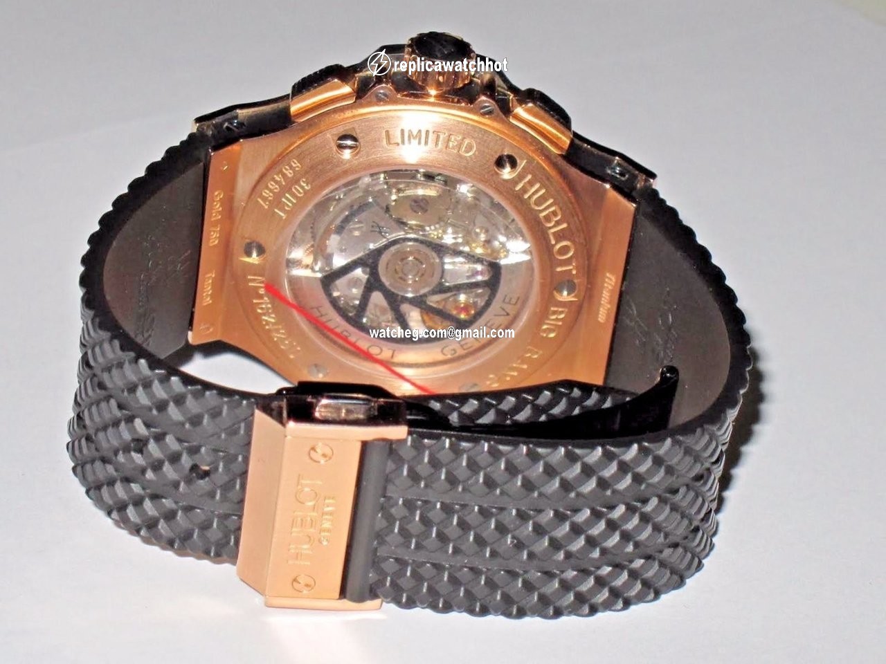 Hublot Big Bang 44 mm Mens watch Unisex Automatic Rose gold 301.PT.401.RX 4