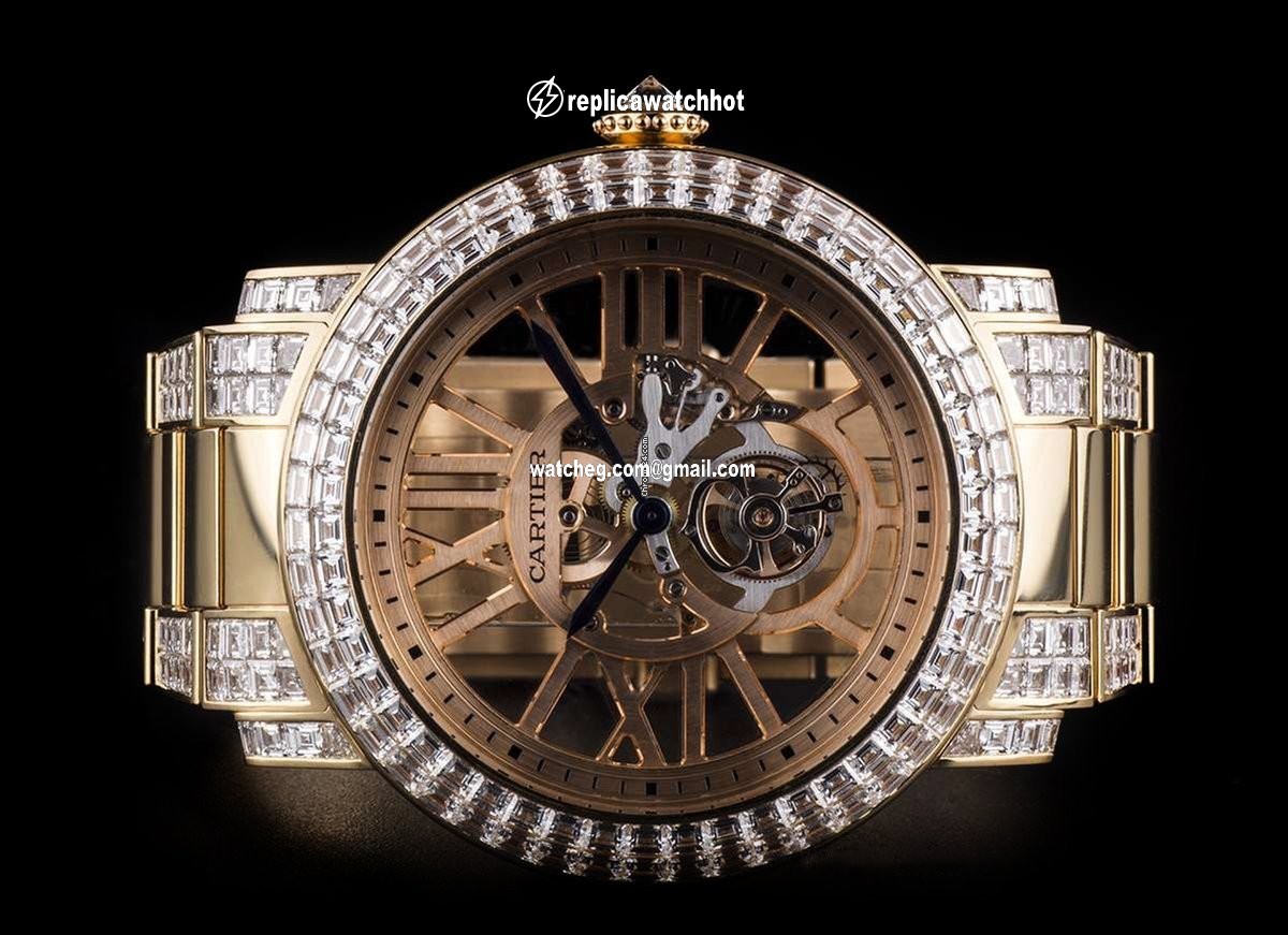 Cartier Rotonde de Cartier Mens watch Unisex Manual winding Rose gold CRHPI00507 4