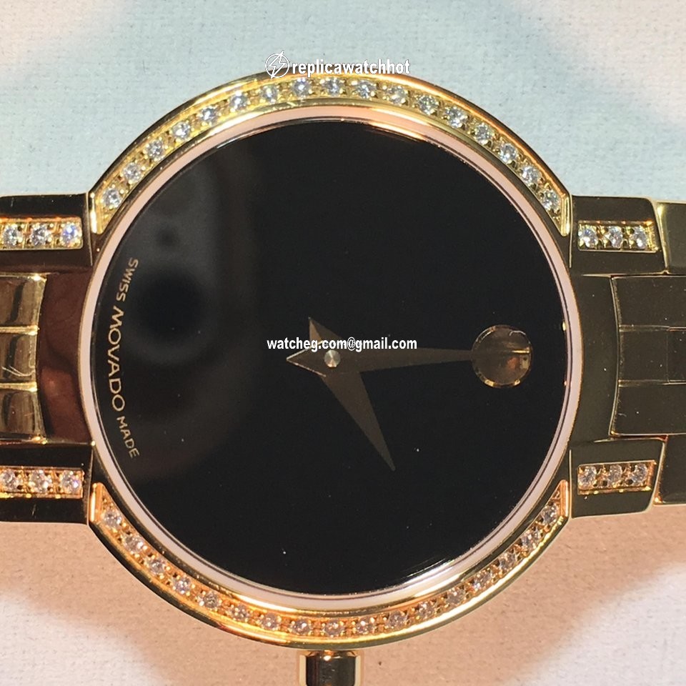 Movado Faceto Womens watch Quartz Steel 0605147 4