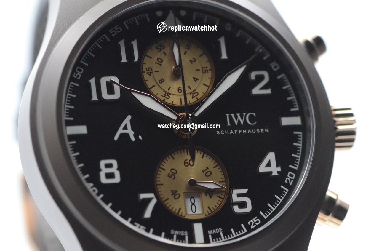 IWC Pilot Chronograph Mens watch Unisex Automatic Ceramic IW388006 4