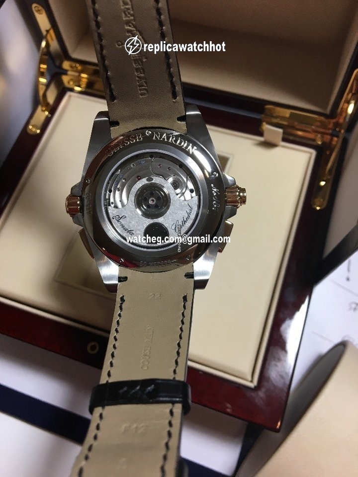 Ulysse Nardin Sonata Mens watch Unisex Automatic Titanium 675-00 4