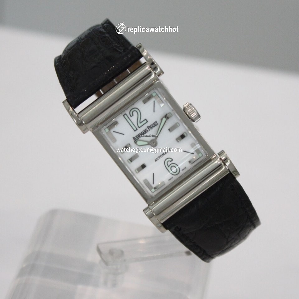 Audemars Piguet Mens watch Unisex Automatic White gold 15091BC.OO.D002CR.01 4