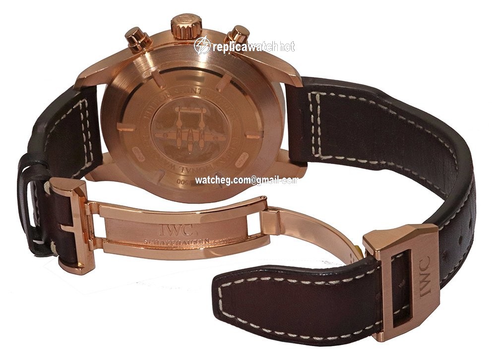 IWC Pilot Chronograph Mens watch Unisex Automatic Rose gold IW387805 4