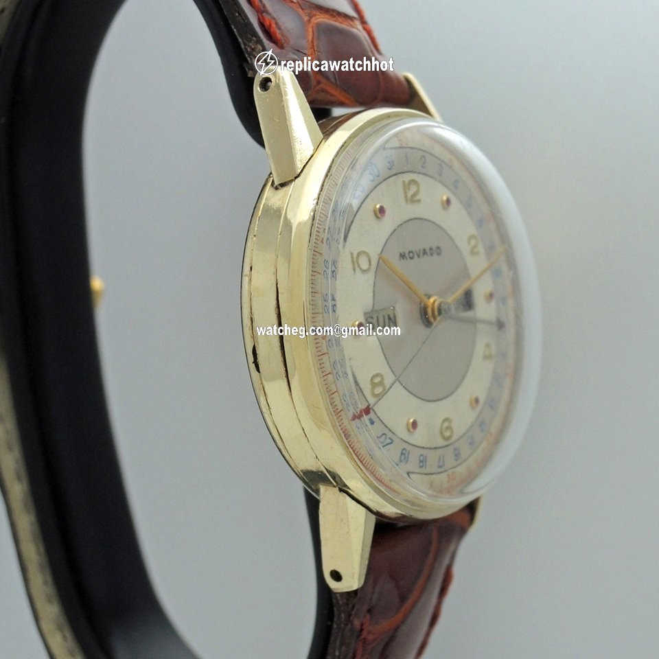 Movado Manual winding Gold Steel T115207 4