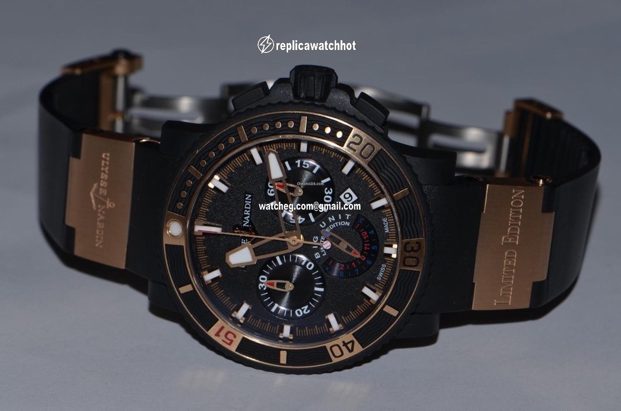 Ulysse Nardin Mens watch Unisex Automatic Steel 353-95LE-3C BIG UNIT 4
