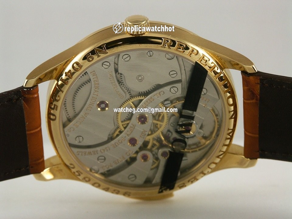 IWC Portuguese Minute Repeater Mens watch Unisex Manual winding Yellow gold 5240 4