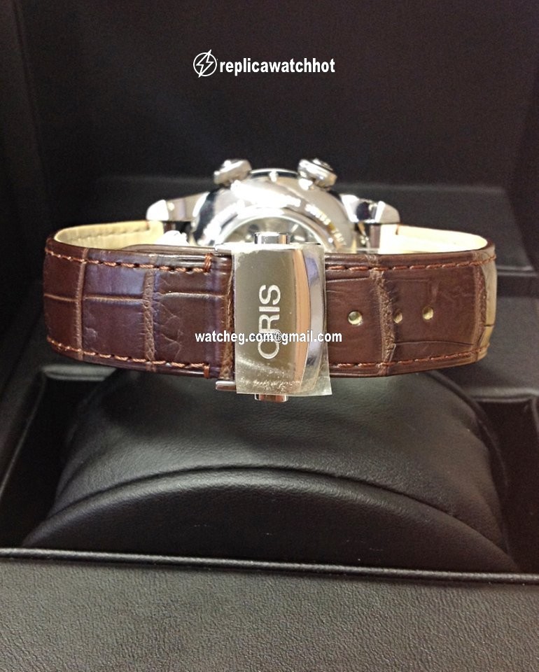 Oris Artelier Alarm Mens watch Unisex Automatic Steel 01 908 7607 4051 4