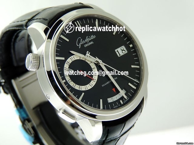 Glashtte Original Senator Diary Mens watch Unisex Automatic Steel 100-13-04-04-04 4