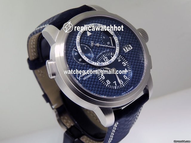 Glashtte Original PanoMaticChrono XL Mens watch Unisex Automatic Platinum 95-01-05-15-04 4