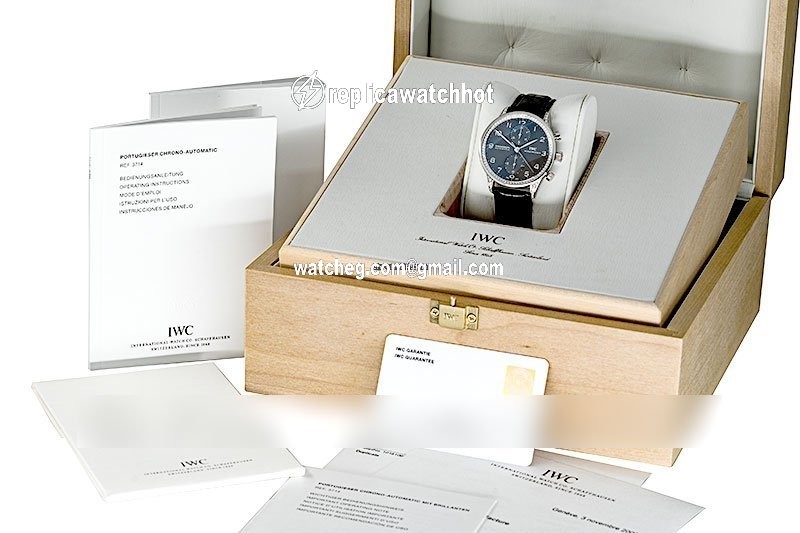 IWC Portuguese Chronograph Automatic White gold IW371439 4