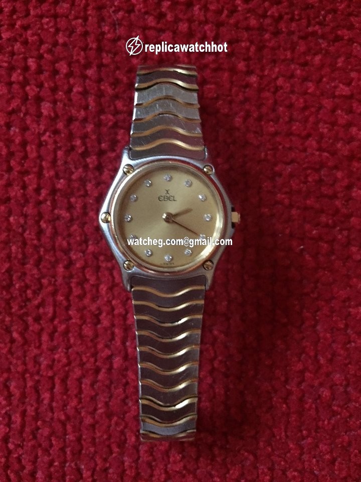 Ebel Sport Womens watch Quartz Gold Steel 166901 4