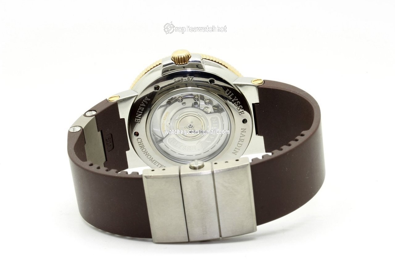 Ulysse Nardin Marine Chronometer 43mm Mens watch Unisex Automatic Gold Steel 265-67 4