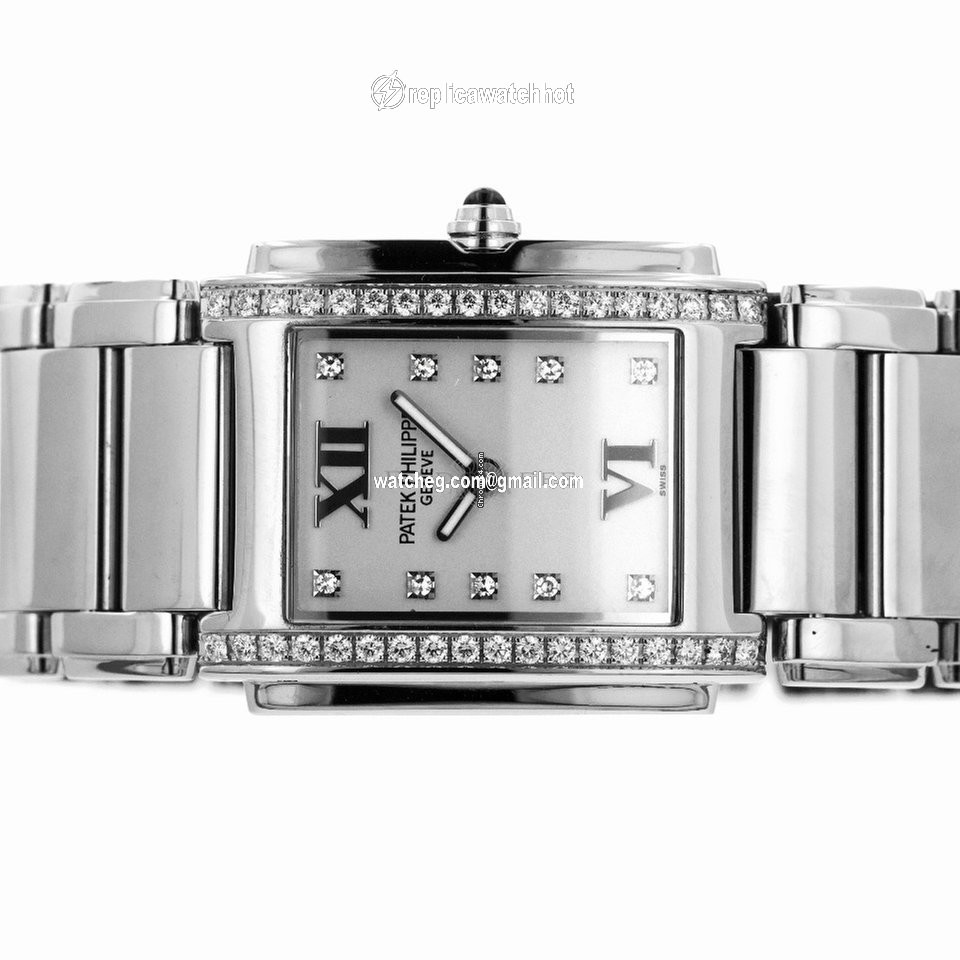 Patek Philippe Twenty~4 Womens watch Quartz Steel 4910 10A-011 4