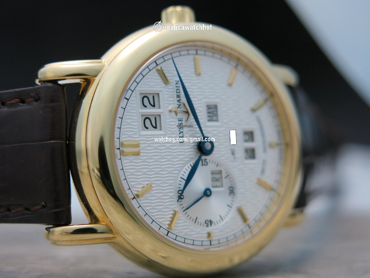 Ulysse Nardin Mens watch Unisex Automatic Yellow gold 311.22 4