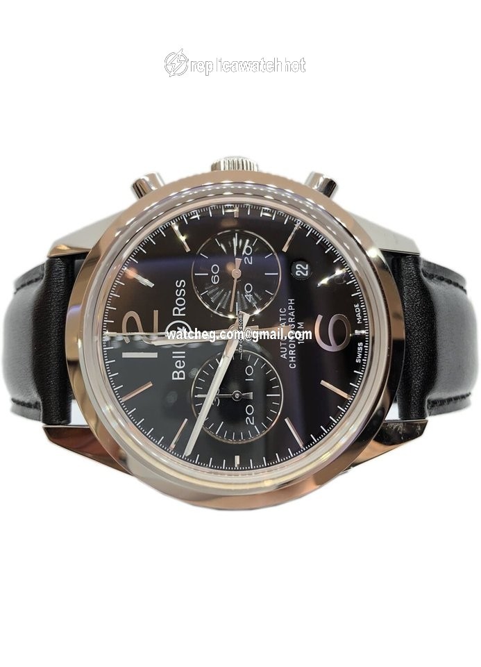 Bell & Ross Vintage Mens watch Unisex Automatic Steel BRG126-BL-ST-SCR 4