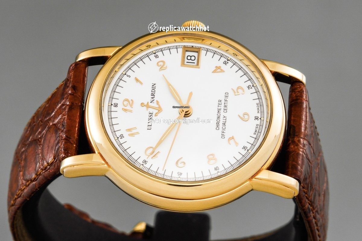 Ulysse Nardin San Marco Womens watch Automatic Yellow gold 131-88 4