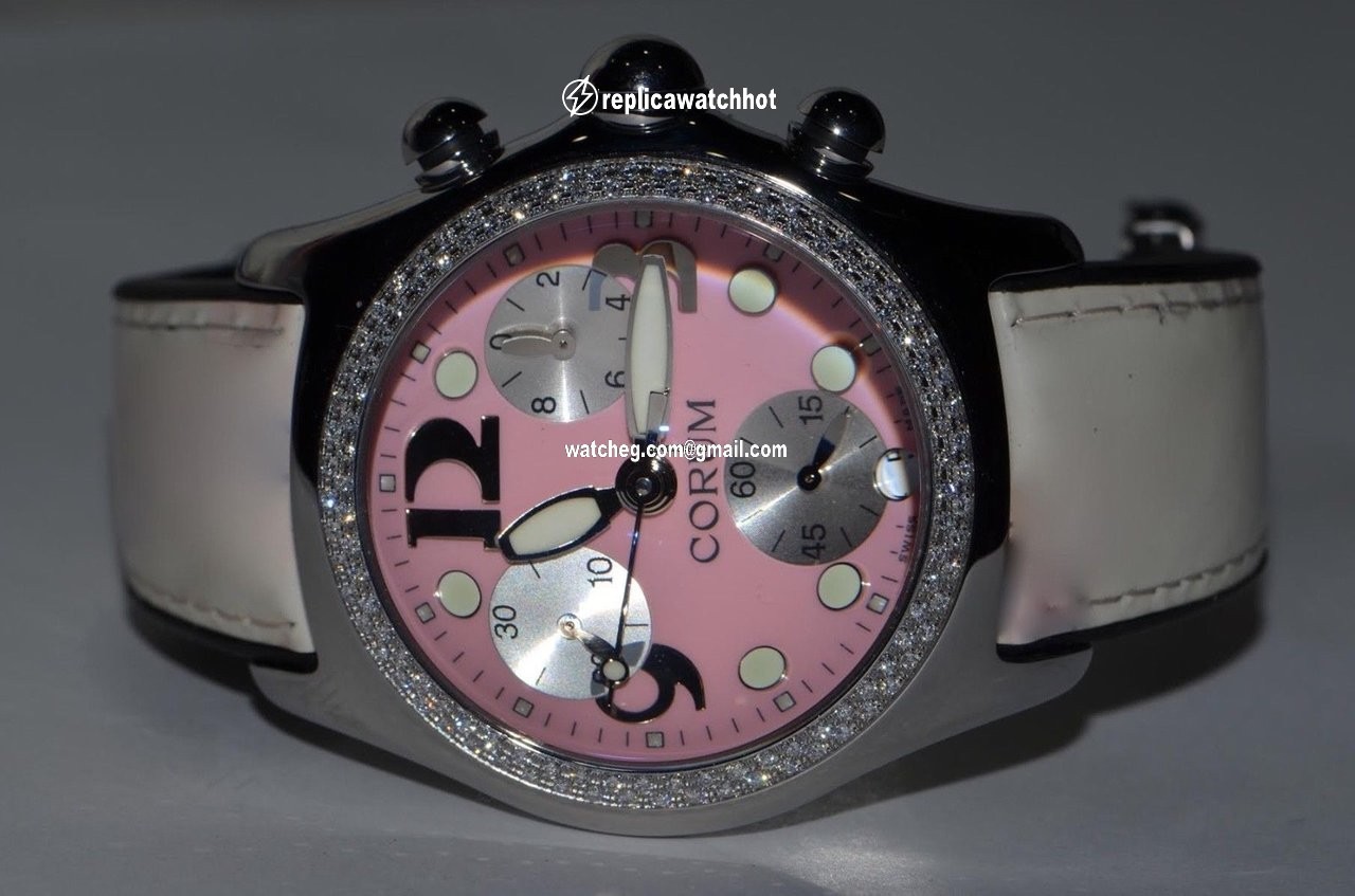 Corum Bubble Womens watch Quartz Steel 396.157.47 4