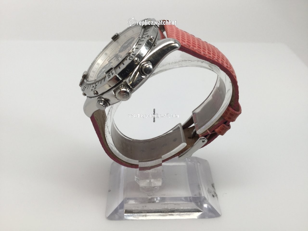 Breitling Colt Chronograph Mens watch Unisex Quartz Steel A53035 4