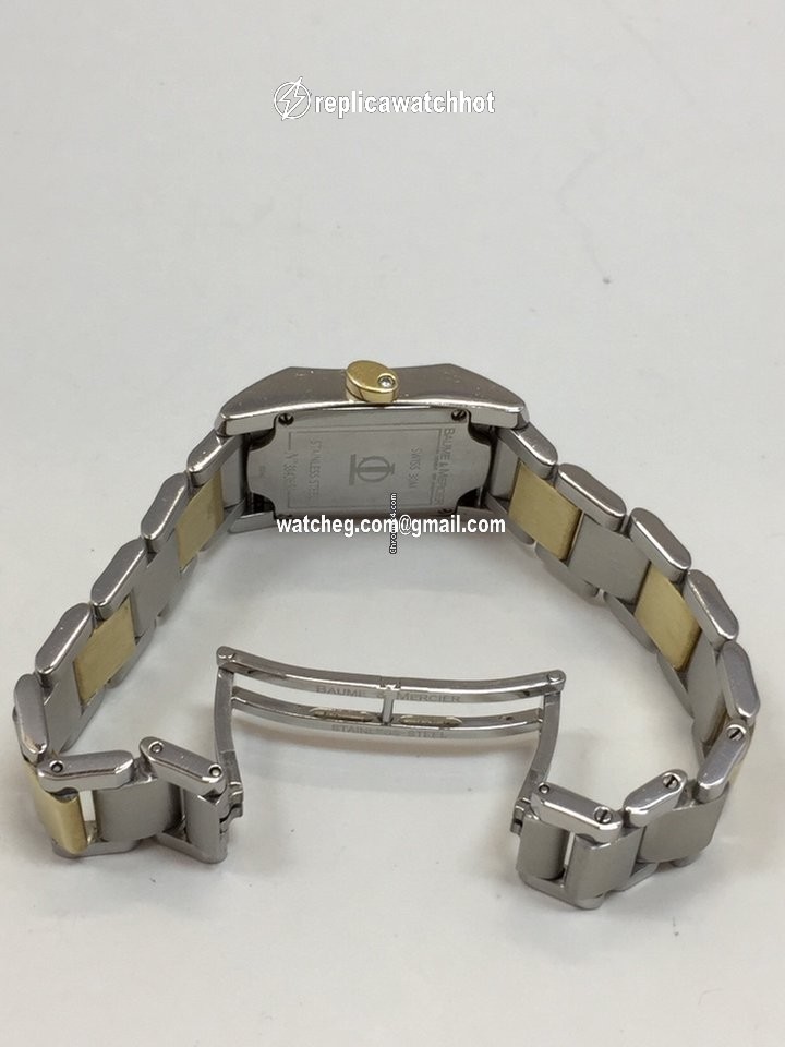 Baume & Mercier Womens watch Quartz Gold Steel MOA65548 4