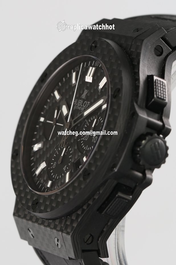 Hublot Big Bang 44 mm Mens watch Unisex Automatic Carbon 301.QX.1724.RX. 4