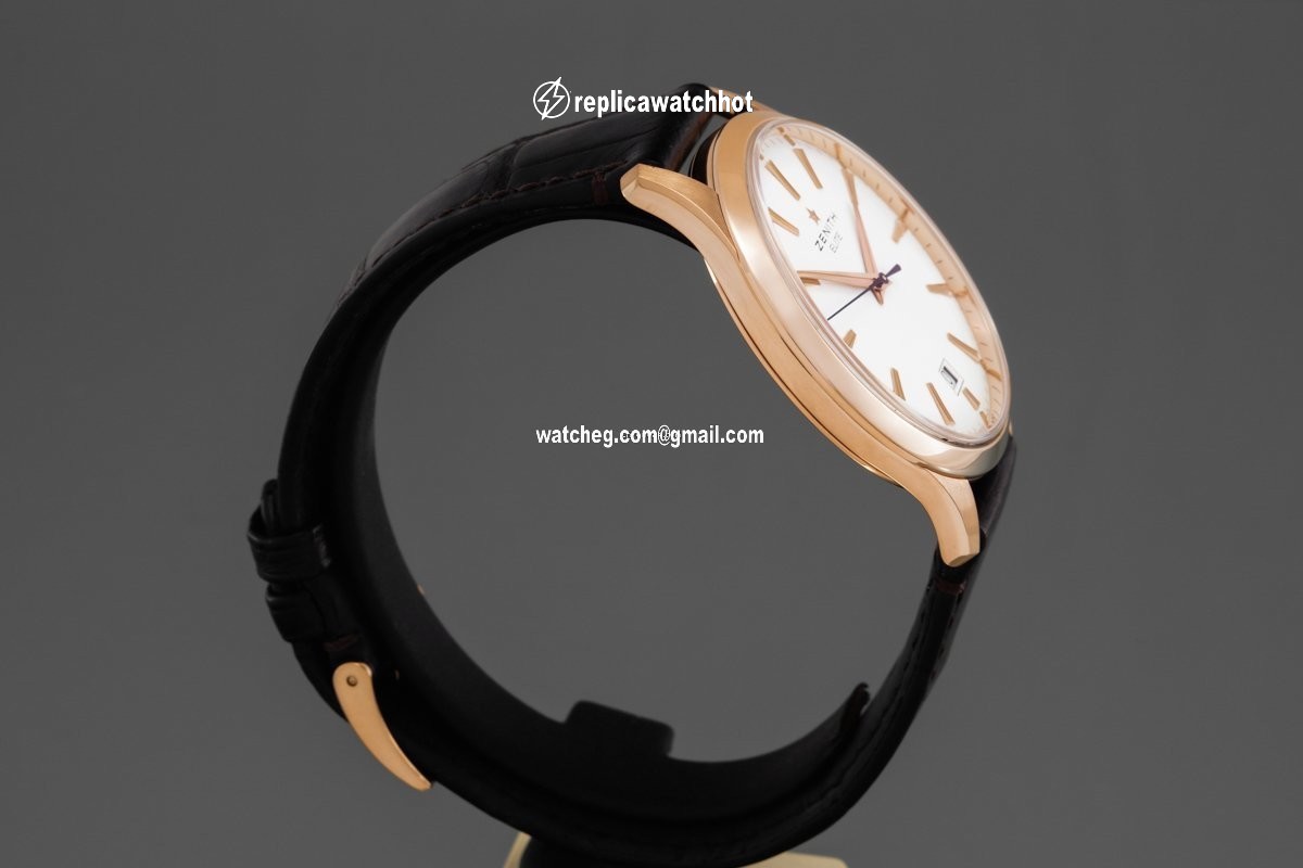 Zenith Captain Central Second Mens watch Unisex Automatic Rose gold 18.2020.670 11.C498 4