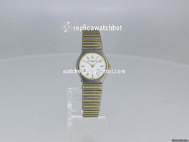 Baume & Mercier Womens watch Quartz Gold Steel 5822 4