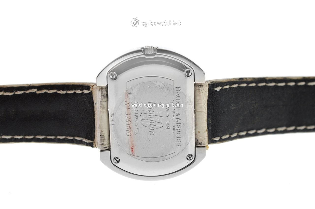 Baume & Mercier Hampton Womens watch Quartz Steel 65469 4