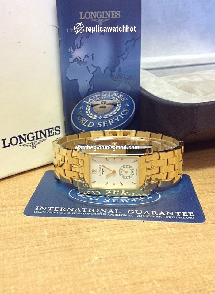 Longines DolceVita Mens watch Unisex Quartz Yellow gold L5.655.6.16.6 4