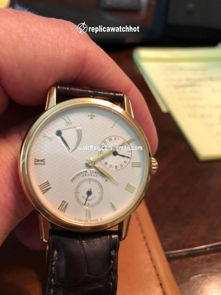Vacheron Constantin Patrimony Mens watch Unisex Manual winding Yellow gold 47200 000J 4