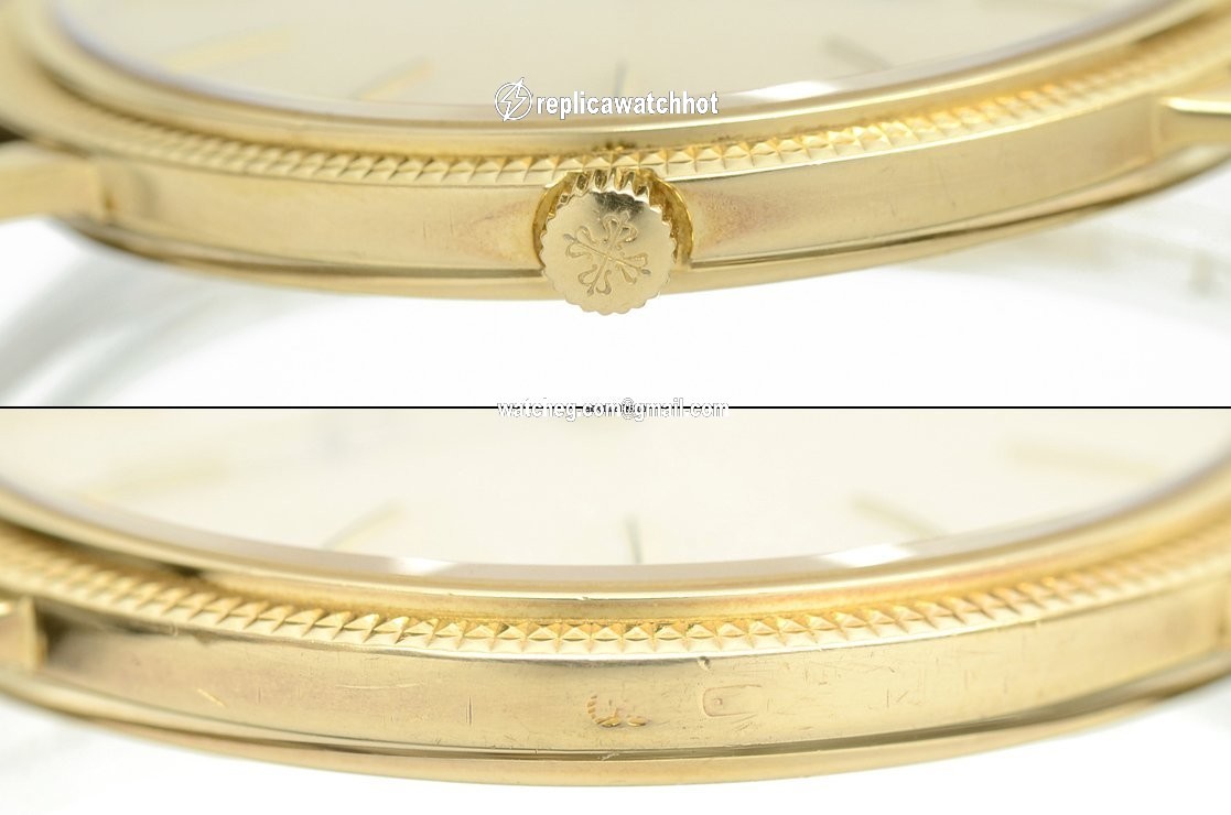 Patek Philippe Calatrava Mens watch Unisex Manual winding Yellow gold 3520DJ 4