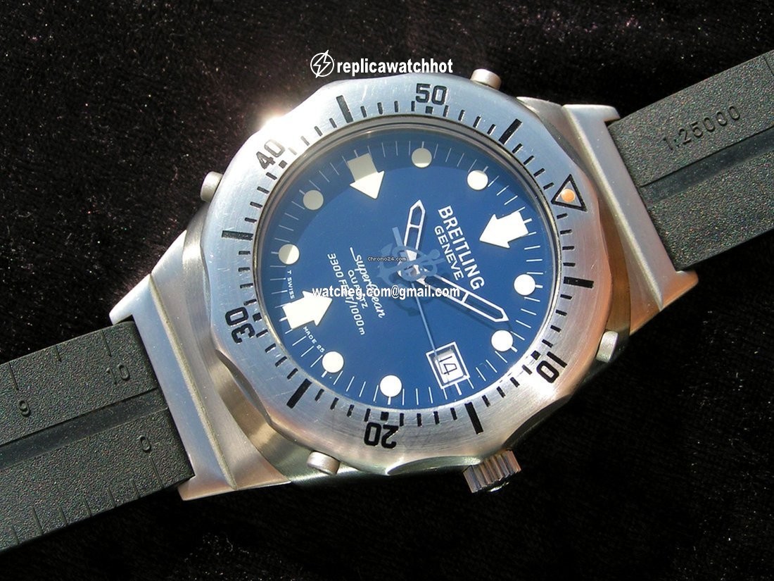 Breitling Superocean Mens watch Unisex Quartz Steel 81190 4