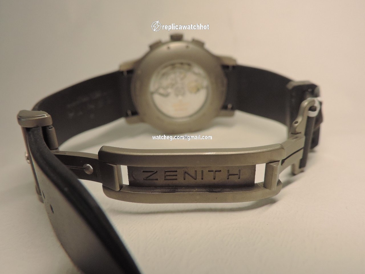 Zenith Mens watch Unisex Automatic Titanium 95 1260 4021 Titanium Chronomaster 4