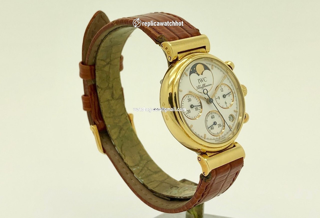 IWC Da Vinci Chronograph Womens watch Quartz Yellow gold IW3736 4