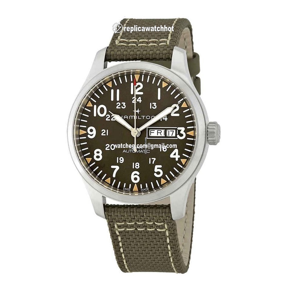 Hamilton Khaki Field Day Date Mens watch Unisex Automatic Steel H70535081 4