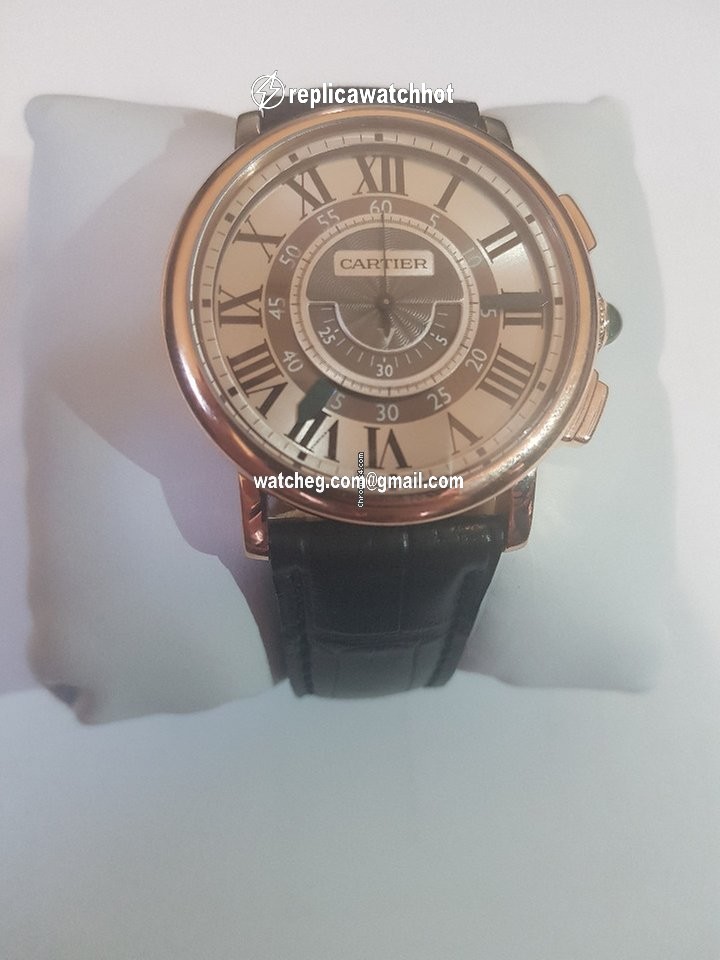 Cartier Rotonde de Cartier Mens watch Unisex Automatic Rose gold W1555951 4