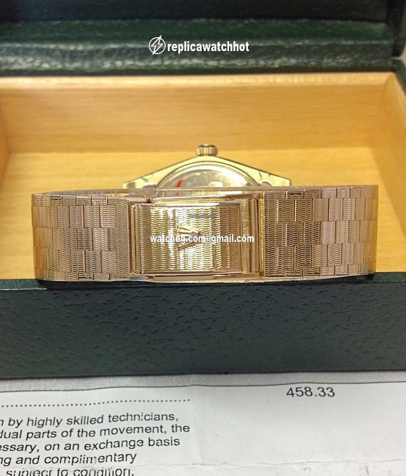 Rolex Oyster Perpetual 34 Mens watch Unisex Yellow gold Automatic 1002 4