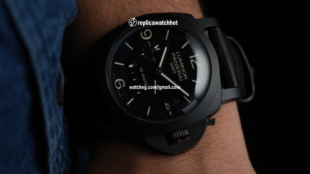 Panerai Luminor 1950 10 Days GMT Mens watch Unisex Automatic Ceramic PAM 00335 4