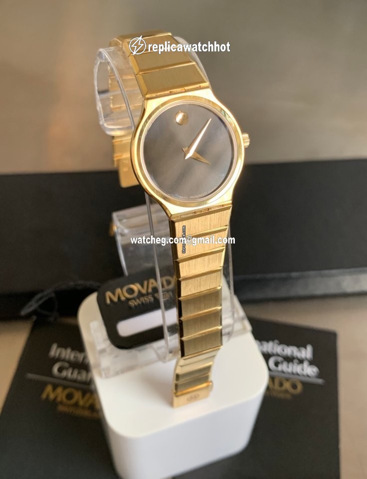 Movado Museum Womens watch Quartz Yellow gold ref.Saphire n C80 - 40-40-884 RGlox - LTD ref. n 254 4