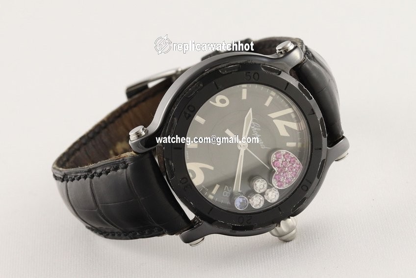 Chopard Happy Sport Womens watch Quartz Ceramic 28 8507 4